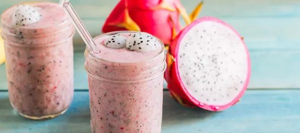 jugo de pitahaya