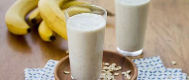 licuado de plátano para la gastritis