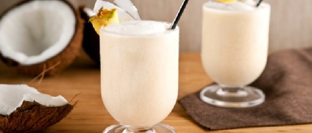 Batidos con leche de coco para adelgazar