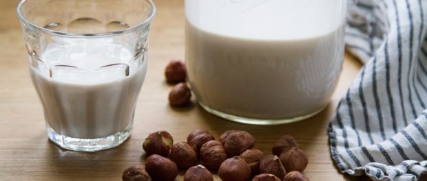 como hacer leche de avellanas casera